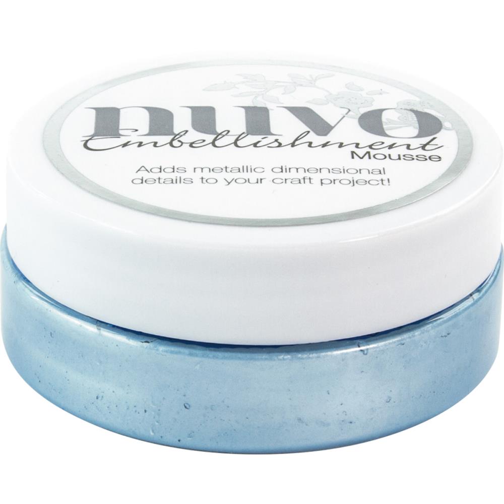 Мусс Nuvo (Nuvo Embellishment Mousse), цвет васильковый голубой