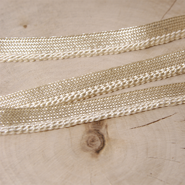 Лента каптальная 1 см, цвет кремовый