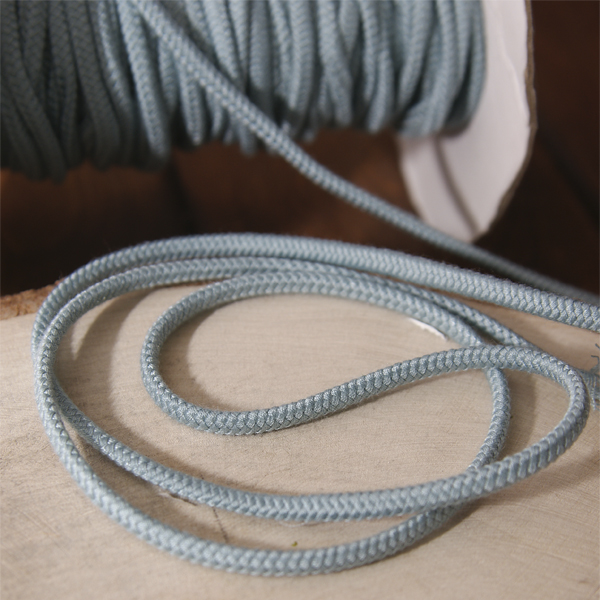 Резинка-шнурок для блокнотов, цвет голубой