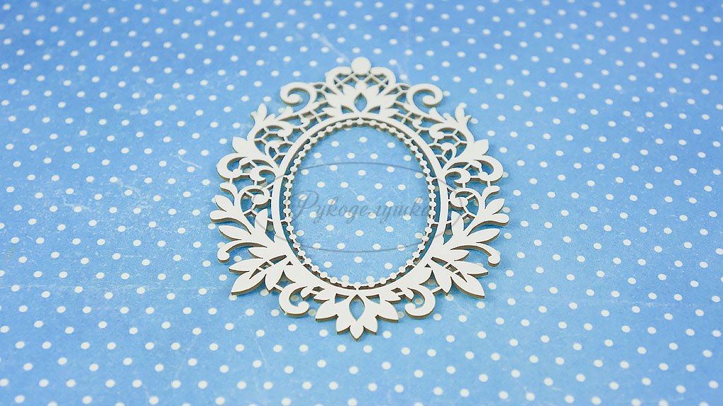 Вырубка из чипборда Рукоделушка "Рамка 66А"