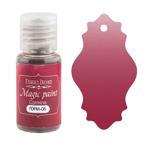 Сухая краска Фабрика Декору "Magic paint", цвет карминовый