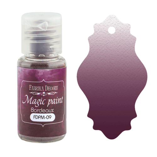 Сухая краска Фабрика Декору "Magic paint" Бордо