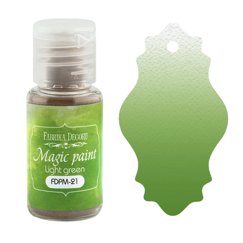 Сухая краска Фабрика Декору "Magic paint" Светло-зелёный