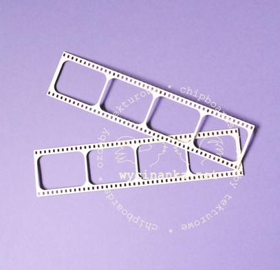 Вырубные элементы из чипборда "Киноплёнка 14 см" (3)