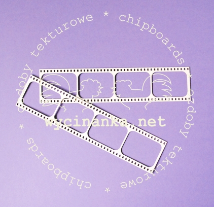 Вырубные элементы из чипборда "Киноплёнка 16 см" (2)