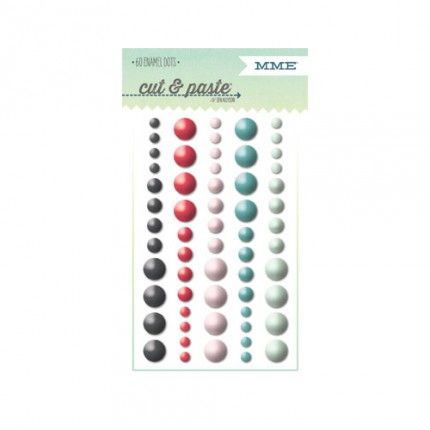 Эмальные точки (дотс) My Minds Eye "Cut&Paste", Sweet