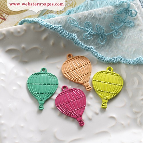 Набор металлических подвесок Webster's Pages "Воздушные шары"