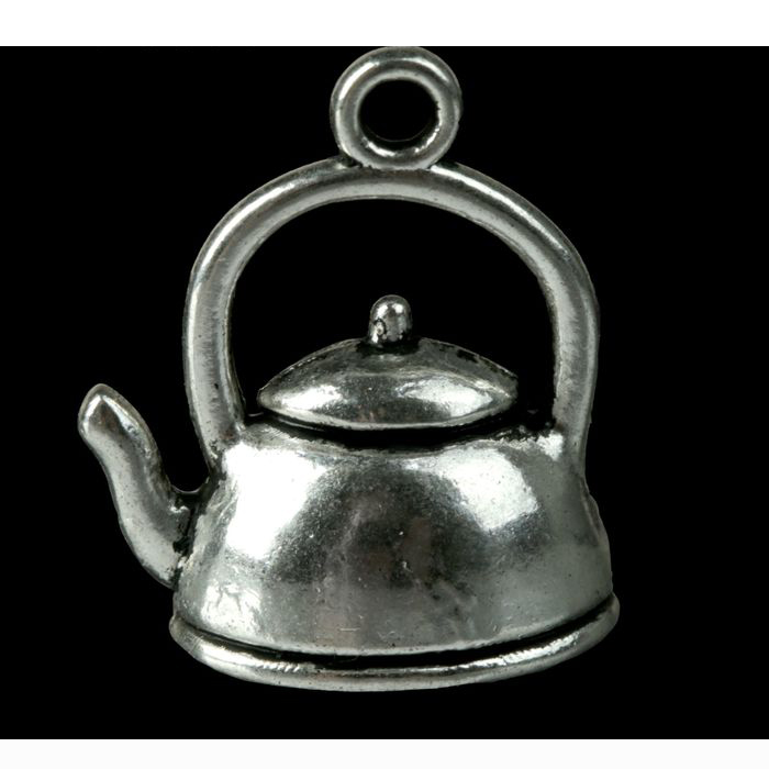 Подвеска "Чайник" Цвет серебряный (246)