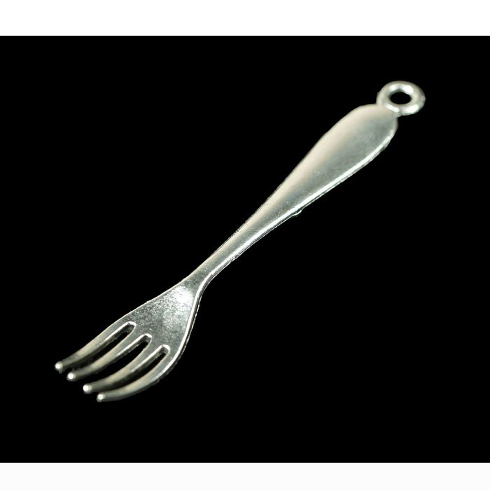 Подвеска "Вилка". Цвет серебряный (562)