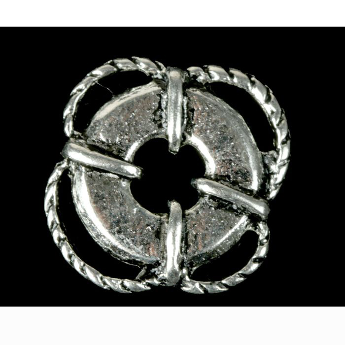 Подвеска "Спасательный круг". Цвет серебряный (564)