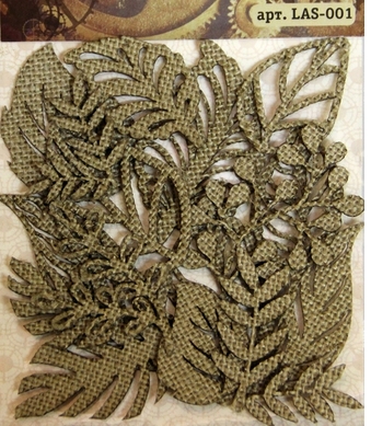 Листья декоративные из мешковины "Рукоделие"