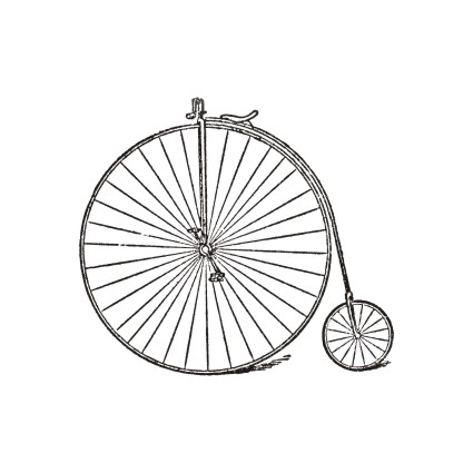 Штамп Stylish Stamps "Велосипед"