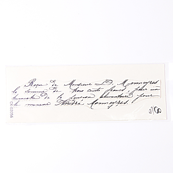 Штамп Stylish Stamps "Рукописный текст № 11 (4 строки)"