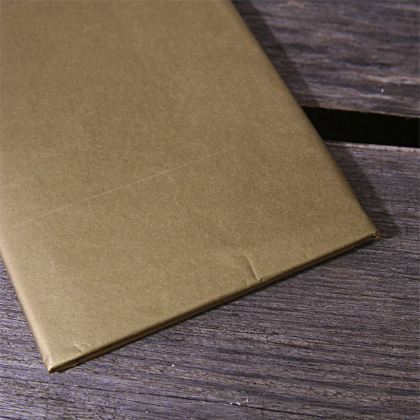 Бумага тишью, 10 листов, цвет золотой