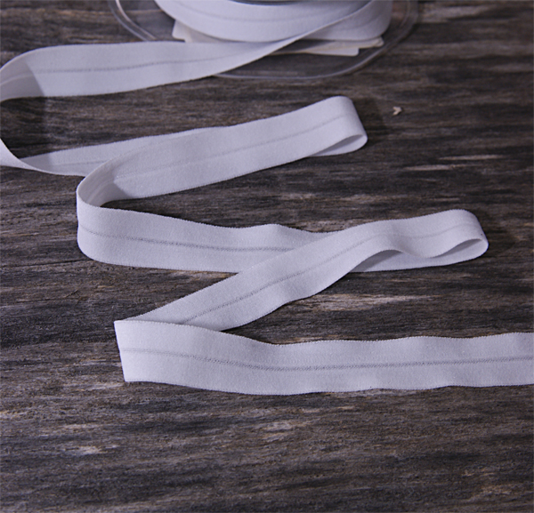 Резинка для блокнота 14 мм, цвет матовый бледный голубой