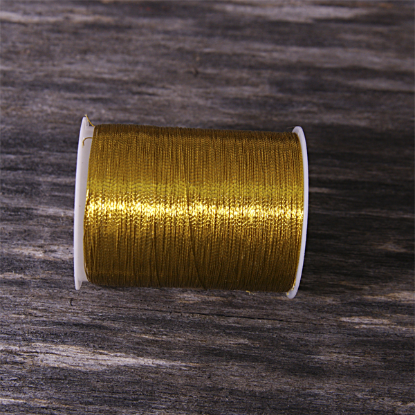 Нитки для шитья, металлизированный золотой