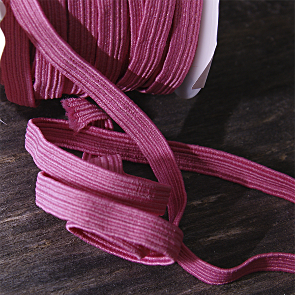 Резинка для блокнота 7 мм, цвет розовый