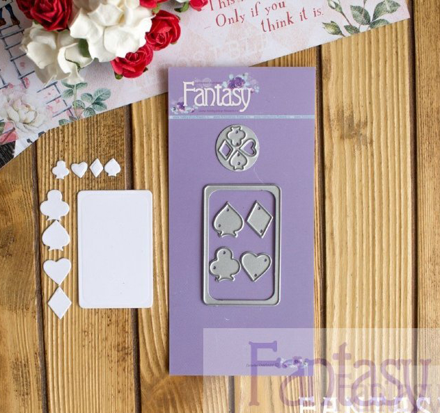 Нож для вырубки Fantasy "Карта с мастями"