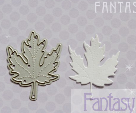 Нож для вырубки Fantasy "Лист клена 2 "