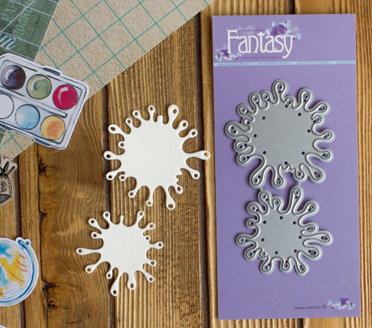 Нож для вырубки Fantasy "Кляксы"