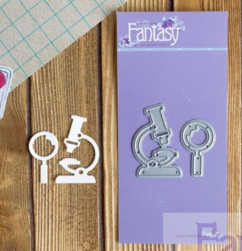 Нож для вырубки Fantasy "Микроскоп и лупа"