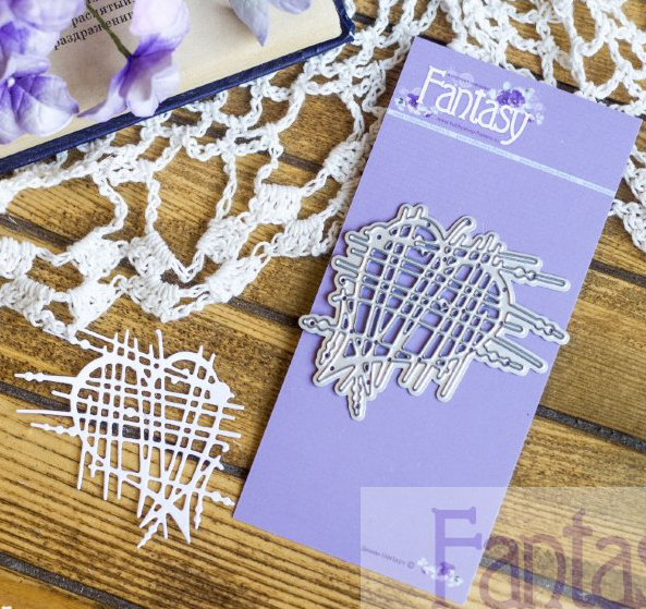 Ножи для вырубки Fantasy "Паутинка сердец"