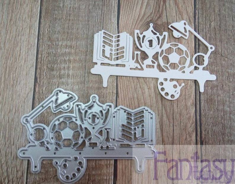 Ножи для вырубки Fantasy "Школьная полка 1"