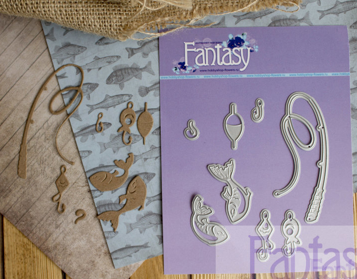 Ножи для вырубки Fantasy "Набор рыбалка 1"