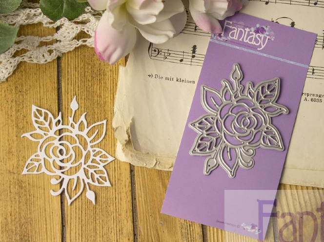 Нож для вырубки Fantasy "Маленький букет роз"