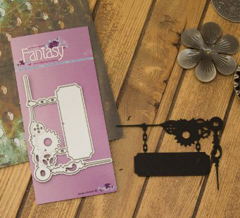 Ножи для вырубки Fantasy "стимпанк "Механическая вывеска"