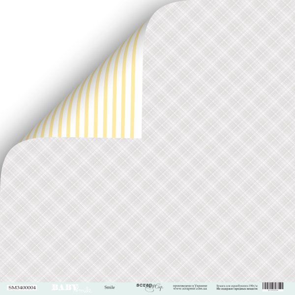 Бумага Scrapмир "Smile Baby", Smile (SM259)