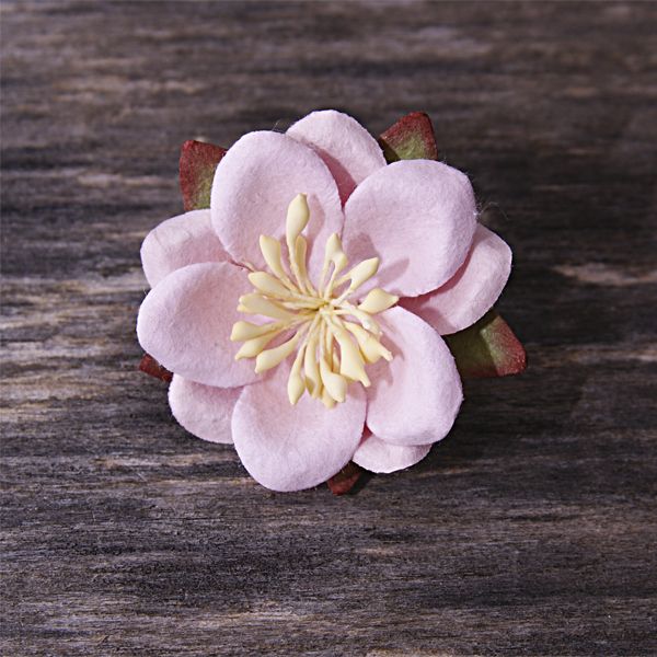 Цветок сакуры, цвет бледный розовый, 1 шт