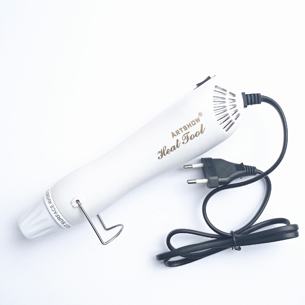 Тепловой пистолет (фен) для эмбоссинга БЕЛЫЙ