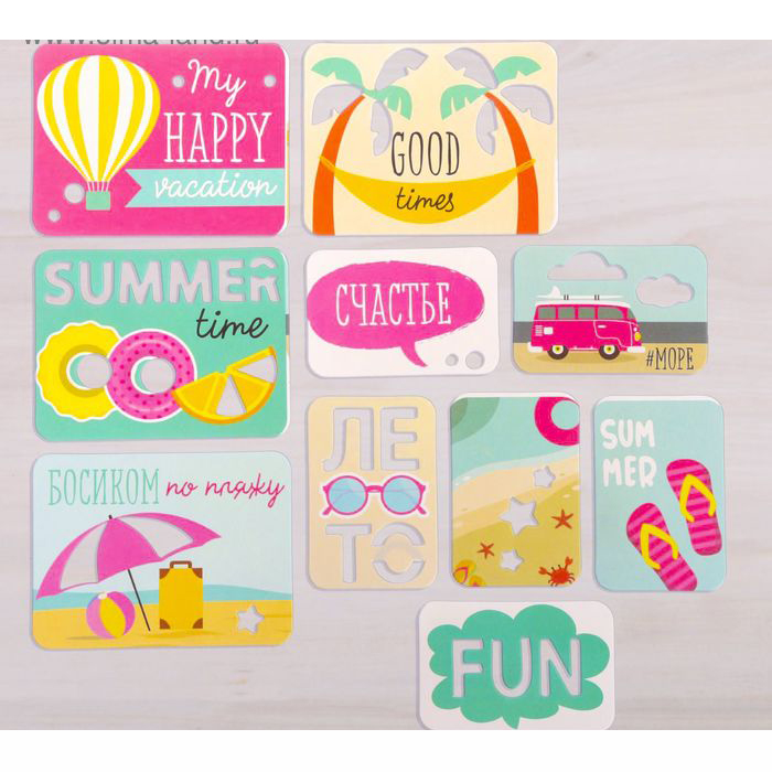Набор карточек Артузор "#Summer time"