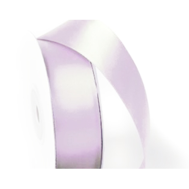 Лента сатиновая 2,5 см. Цвет сиреневый туман