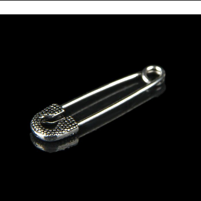 Подвеска "Булавка". Цвет серебряный (602)