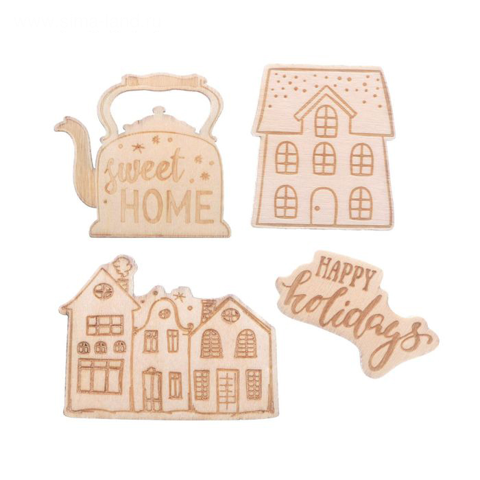 Деревянный декор Артузор "Sweet home"