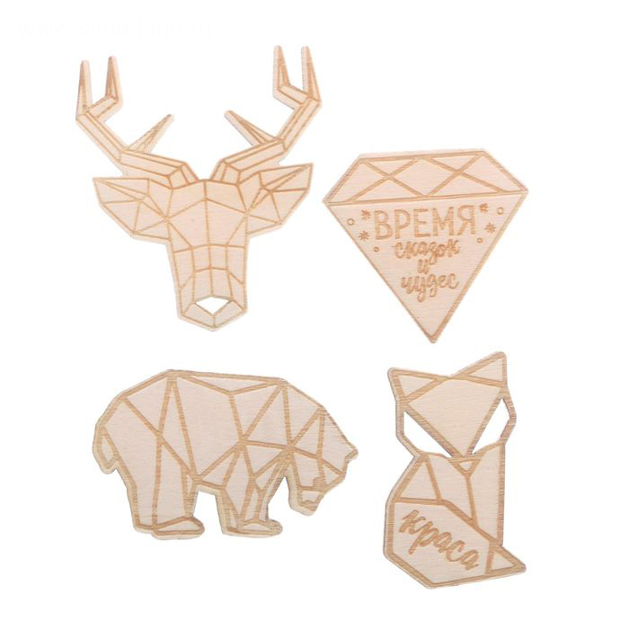 Деревянный декор Артузор "Зимняя сказка"