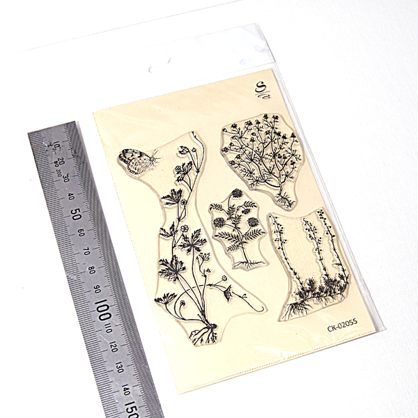 Штамп Stylish Stamps "Гербарий с вьюном"