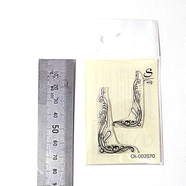 Штамп Stylish Stamps "2 завитка арт-нуво"