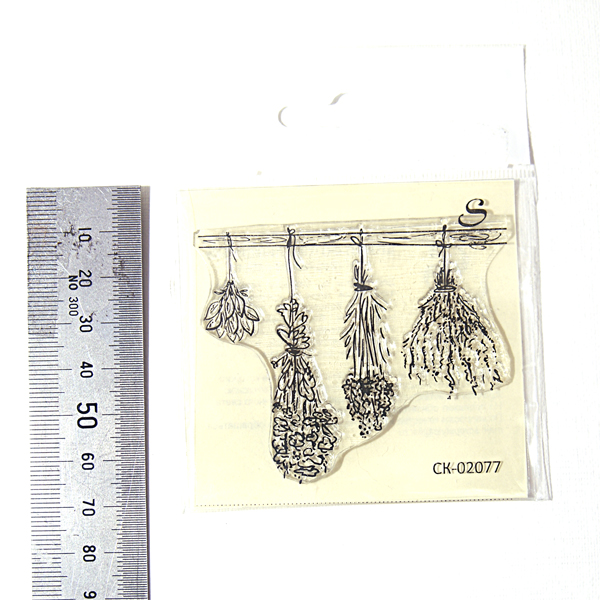 Штамп Stylish Stamps "Лечебные травы 3 малый"