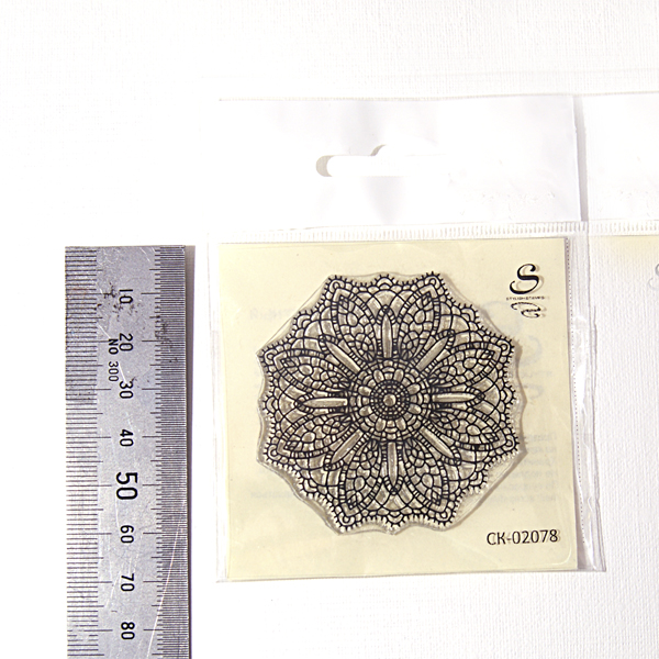 Штамп Stylish Stamps "Кружевная салфетка 02078"