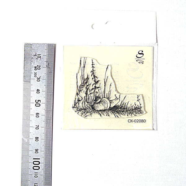 Штамп Stylish Stamps "Улитка в траве"
