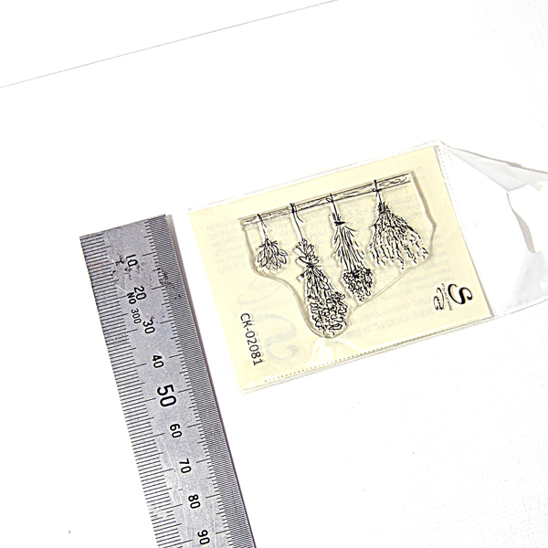 Штамп Stylish Stamps "Лечебные травы 3 малый"