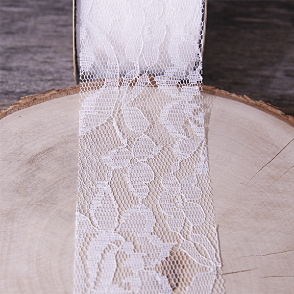 Кружевое ажурное 6 см, цвет белый