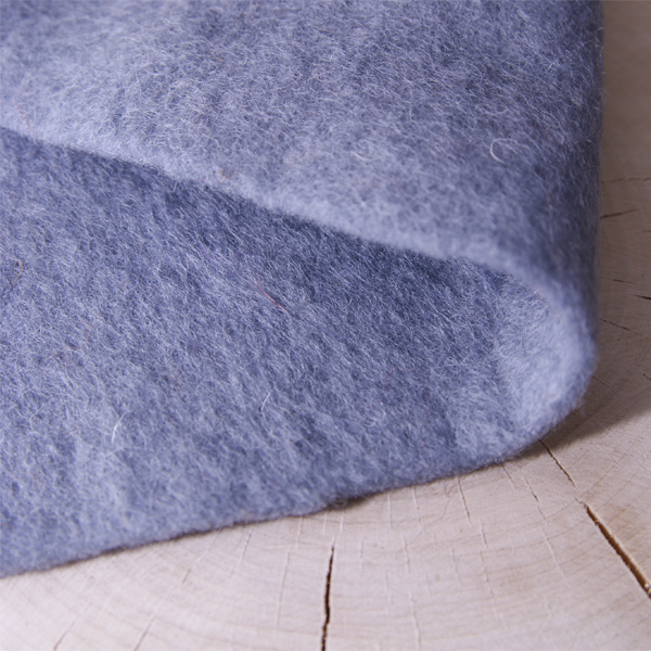 Фетр 100 % шерсть, 20 х 30 см, цвет серый