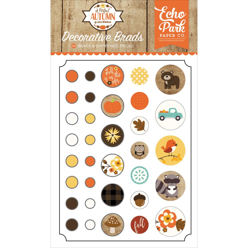 Набор брадс Echo Park "A Perfect Autumn"