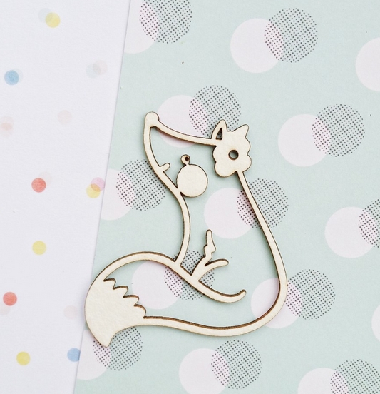 Чипборд WoodCraft "Лисенок"