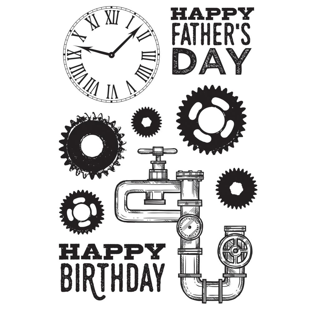 Набор штампов Kaisercraft "Factory 42"