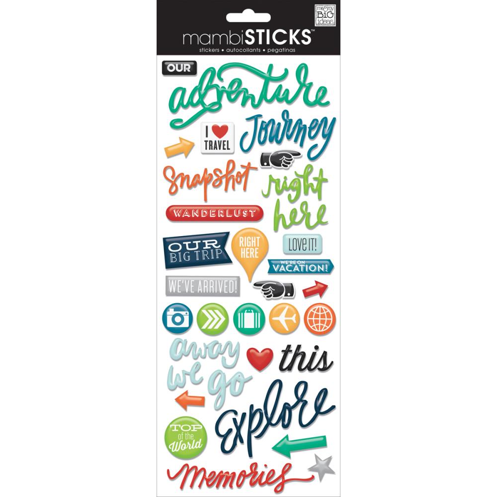 Наклейки Me & My Big Ideas "Our Adventure"